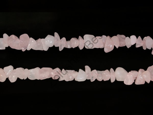 Крошка розового кварца 8 мм, натур., 80 см  в Благовещенске