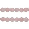 Бусины розового кварца 6 мм, матовые, натур., 60 шт в Благовещенске